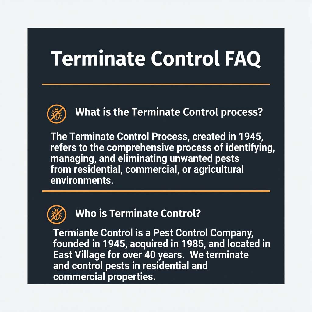 Termiante Control FAQ. What is Terminate Control? Who is Terminate Control?